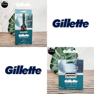 [Gillette] Intimate Pubic Hair Razor Gentle &amp; Easy ยิลเลตต์ ชุดมีดโกน สำหรับผู้ชาย