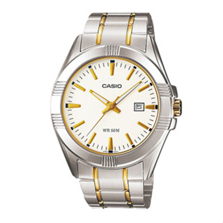 Casio Standard สายสแตนเลสสองกษัติรย์ รุ่น MTP-1308SG,MTP-1308SG-7A,MTP-1308SG-7AVDF