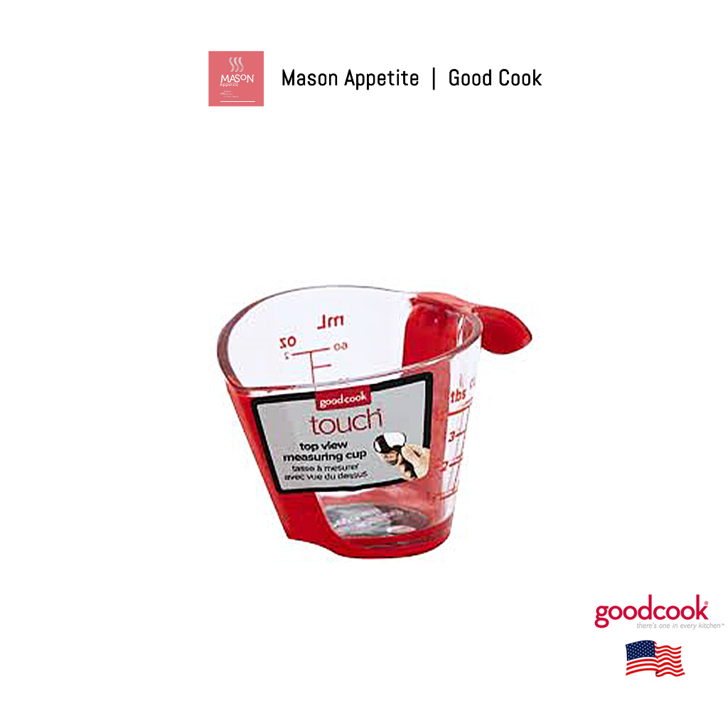 20344 GoodCook CDU MEASURING CUP MINI 1/4 CUP ถ้วยตวง ไซส์มินิ กู๊ดคุก 1/4 ถ้วยตวง คละสี