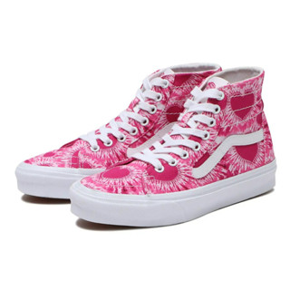 [ของแท้ ส่งฟรี จากไทย] VANS SK8-HI TAPERED - TIE DYE HEARTS FUCHSIA