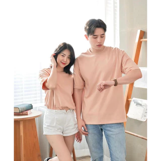 เสื้อแขนสั้น OVERSIZE 8 สี มินิมอล เสื้อยืดตัวใหญ่ ที่ใครใส่ก็ลงตัว 👦🏻👩🏻