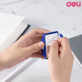 Deli ปากกาเจลแบบตั้งโต๊ะพร้อมแท่น หมึกน้ำเงิน Deli Desk Pen Stand (0.5/0.7 mm) อุปกรณ์เครื่องเขียน