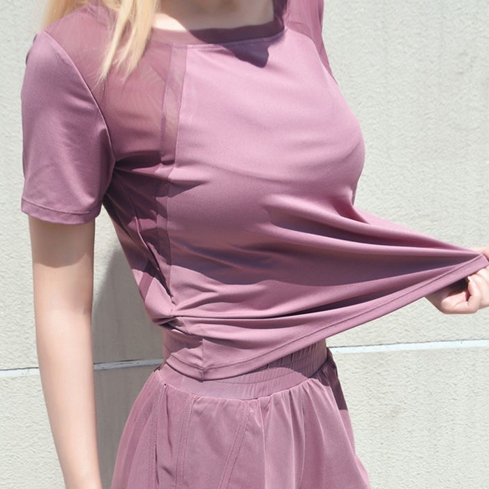 Braclothes#UT10 เสื้อออกกำลังกายผู้หญิงแขนสั้น #8
