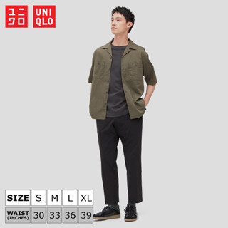 กางเกงขา 5 ส่วน Uniqlo Ultra Stretch - 09 Black