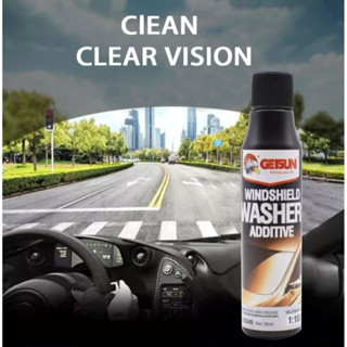 น้ำยากระจกรถยนต์ GETSUN Windshield Washer Additive G-9034B น้ำยาเข้มข้น ผสมน้ำ 1:100 ล้างคราบสกปรก คราบแมลง ให้กระจกใส