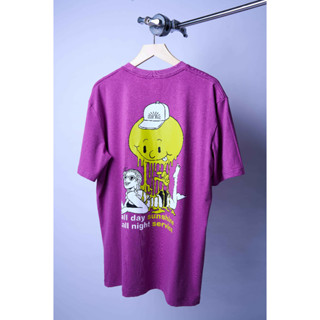 Sunshine Service T-shirt (Purple / Black)