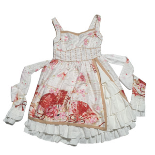 เดรส Lolita อก 30-36 นิ้ว ญี่ปุ่นมือสอง dress