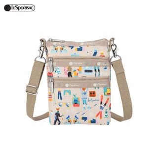 3 Zip Crossbody Bag กระเป๋าสะพานข้าง Style 4007