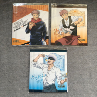 12.5x14cm★ Jujutsu Kaisen Shikishi Sega Cafe  yuji gojo มหาเวทย์ผนึกมาร ชิกิชิ ยูจิ โกะโจ