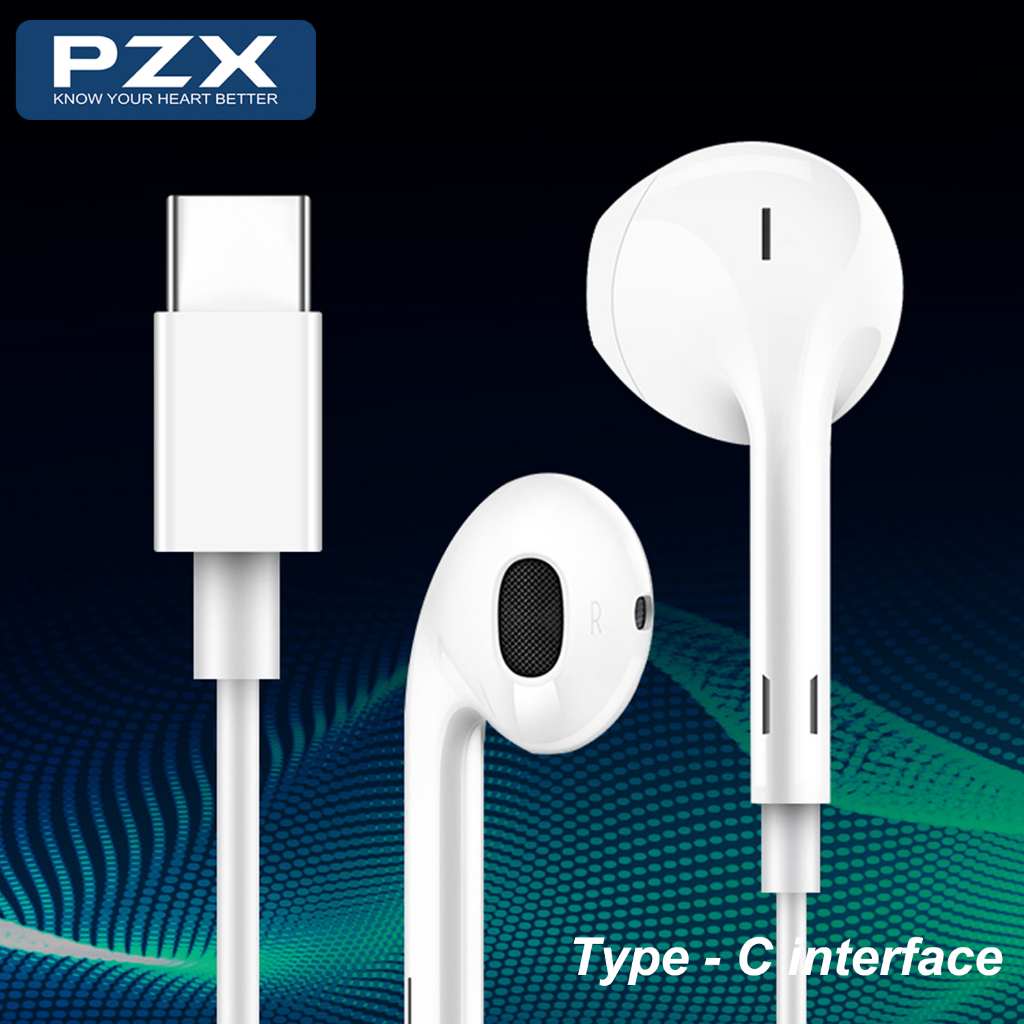 หูฟังType-C หูฟังเสียงดี ใชกับSamSung 1568 1581 ได้สินค้ามีคุณภาพ PZX100%  ใส่สบายหู EARPHONES