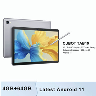 Cubot TAB 10 Tablet 4GB+64GB Android 11 Octa-core 10.1 FHD+ Display 6000mAh 4G Network 13MP Rear Camera Tablet PC Andr