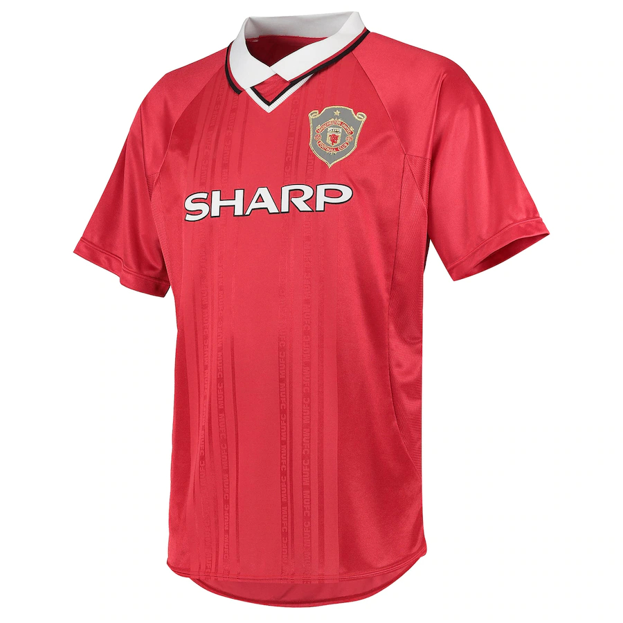 💥Sale💥🔥Pre-order🔥เสื้อแมนยูย้อนยุค Manchester United 1999 Champions League Final Shirt ของแท้ ป้ายห้