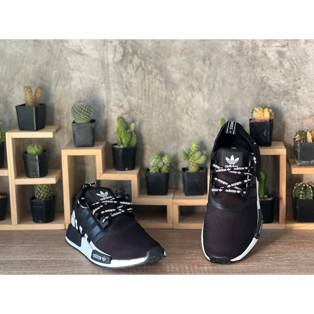 Adidas NMD R1 ABC Mart Limited Black White (FU6829)
