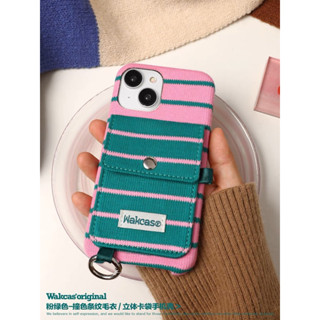 (ไอโฟน12พร้อมส่ง)sweater collection pocket case เคสผ้ามีช่องใส่ของใส่รูปการ์ด