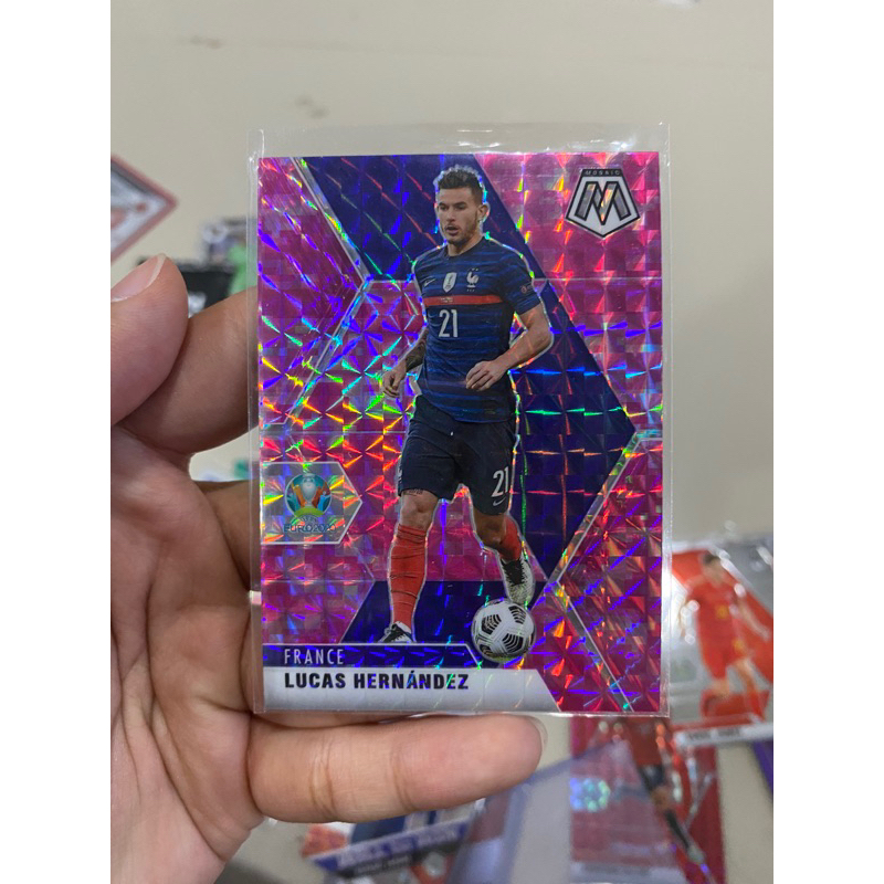 Pannini Lucas Hernandez France Pink Mosaic Euro 2020