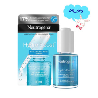 นูโทรจีนา เซรั่มปกป้องผิว ไฮโดร บูสท์ ไฮยาลูรอนิค เอซิด เซรั่ม 30 ก. Neutrogena Hydro Boost Hyaluronic Acid Serum 30 g.