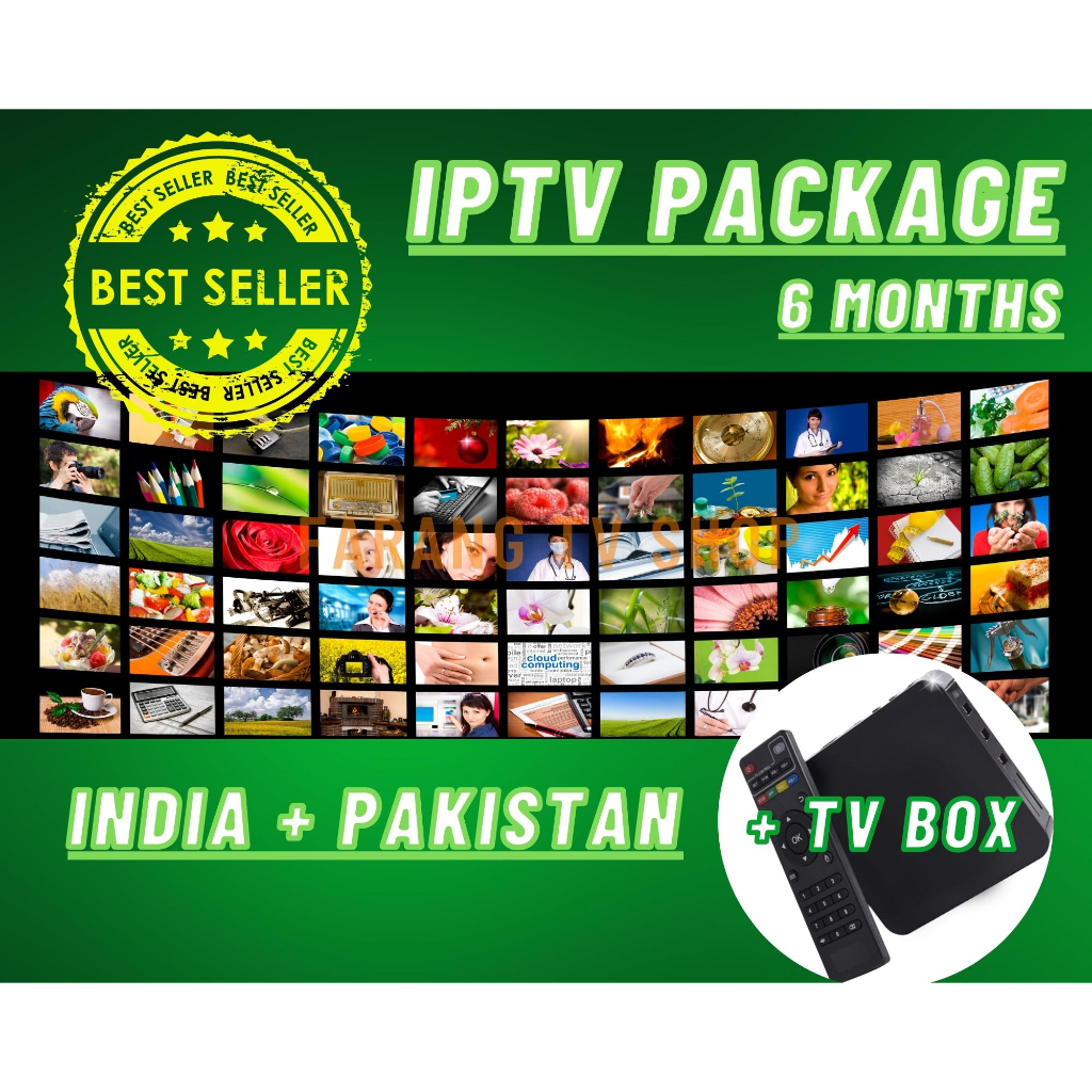 IPTV Package 6 MonthS With Android TV box , INDIAN GROUP, TV ONLINE, live Sport events, movies, news and more++