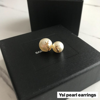 👛💯% New! Ysl Pearl Earring (❗️เช็คสต็อคสอบถามก่อนสั่งอีกทีนะคะ📲)