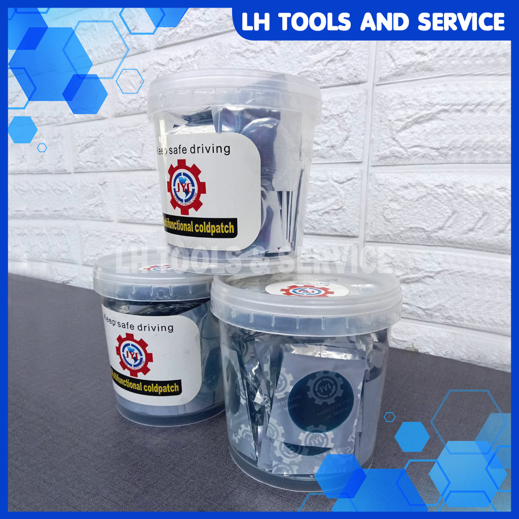 แผ่นปะยาง สติมปะยาง สติม สติมเย็น อุปกรณ์ปะยางรถยนต์ ขนาด 35mm. - 75mm. - รูปที่ 4