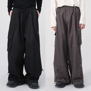 THRONE CARGO PANTS กางเกงคาโก้กระบอกใหญ่สไตล์ y2k