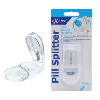 Exeter Pill Splitter - เอ็กซ์เตอร์ ที่ตัดแบ่งเม็ดยา (คละสี) 1 ชิ้น