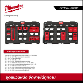 Milwaukee ชุดแขวนผนัง จัดง่ายได้ทุกงาน