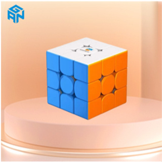 (ส่งจากไทย)-Monster Go EDU Magnetic 3x3 GAN 3x3 M Cube Rubik รูบิค เกมระดับมืออาชีพ การเรียนรู้สำหรับเด็ก