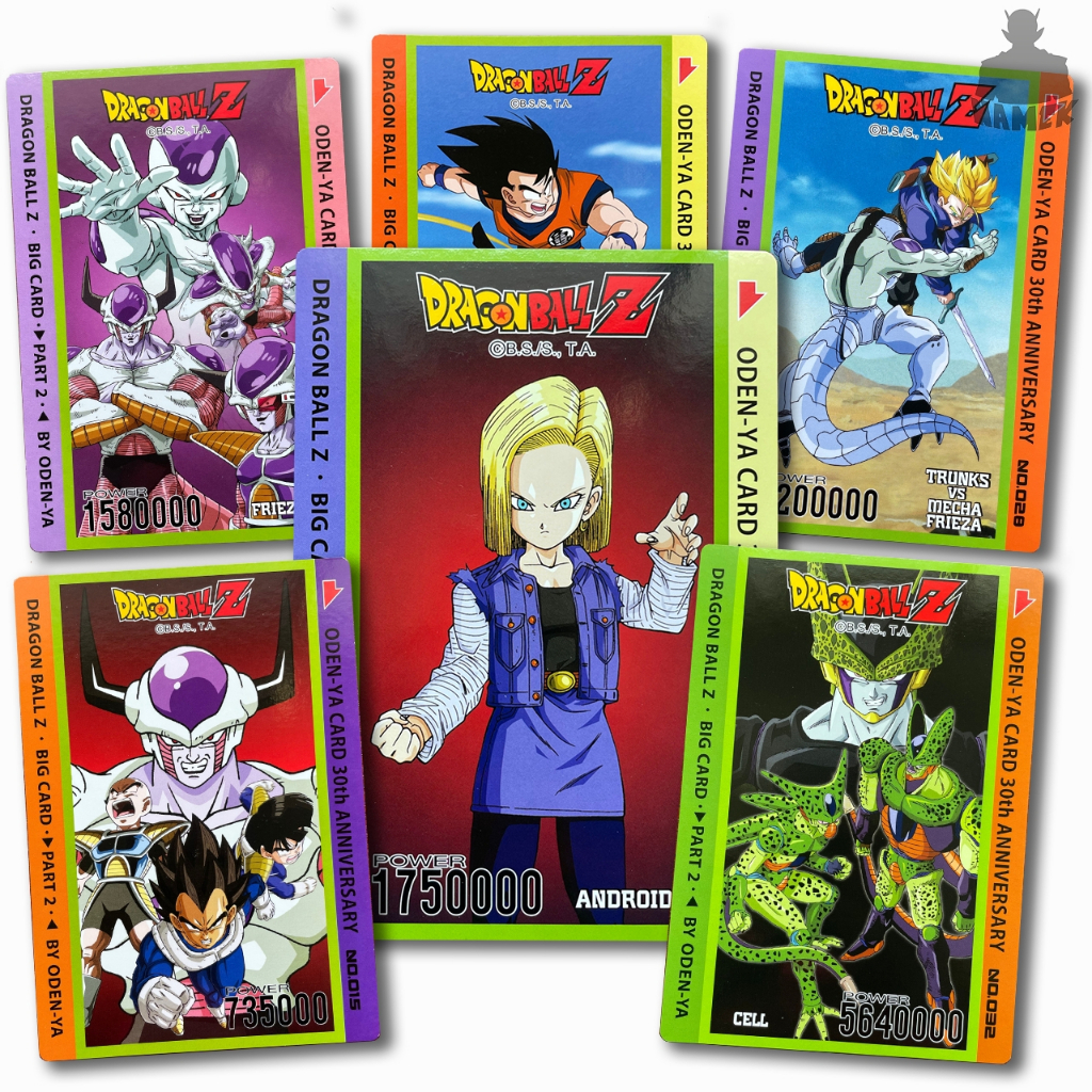 บิ๊กการ์ด โอเดนย่า การ์ดระดับ N (Normal) ดราก้อนบอลแซด ODENYA Big Card Dragon Ball Z (N Types) จาก ข