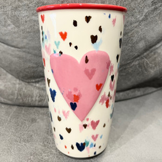 Starbucks Confetti Heart Double Wall 12oz