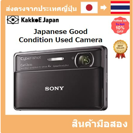 【ญี่ปุ่น กล้องมือสอง】[Japan Used Camera] Sony Sony Digital Camera CYBERSHOT TX100V 16.2 million Pixel CMOS Optical X4 Black DSC-TX100V/B