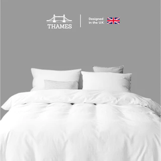Thames Premium ชุดผ้าปูที่นอนคุณภาพสูง เนื้อผ้าละเอียด เบาสบาย ให้สัมผัสที่อ่อนนุ่ม