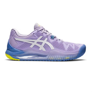 Asics Gel-Resolution 8 Women Tennis Shoes (Color Murasaki/White) รองเท้าเทนนิสผู้หญิงแบรนด์แท้พร้อมส่ง