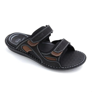 SCHOLL Concord Biomechanics Sandals Black รองเท้าแตะ เพื่อสุขภาพ ผู้ชาย สกอล์ แท้