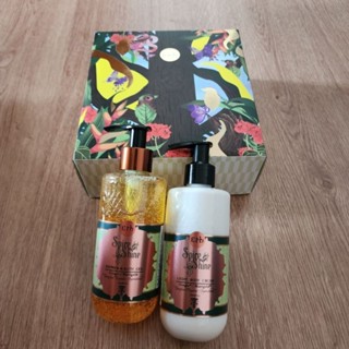 (ส่งฟรี) Erb Spice &amp; Shine Gift Set เจลอาบน้ำ บอดี้ครีม