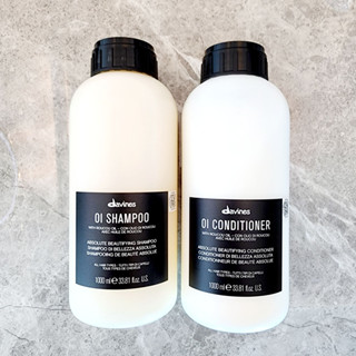 Davines OI Shampoo /Conditioner 1000ml สำหรับผมทุกประเภท เพิ่มความนุ่ม ชุ่มชื้น เน้นความเงางาม