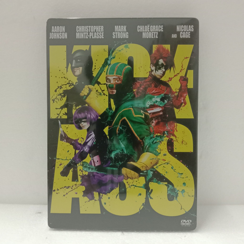 Media Play Kick Ass - Steel Book/เกรียนโคตรมหาประลัย - Steel Book/S8256DA (DVD STEELBOOK)