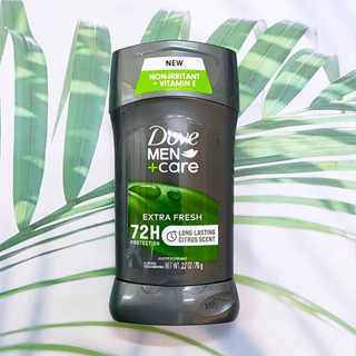 45% OFF Sale!! EXP: 04/23 โรลออนผู้ชาย Dove® Men+Care® Extra Fresh Antiperspirant Stick 76g ผลิตภัณฑ์ระงับกลิ่นกาย โดฟ