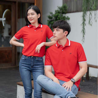 เสื้อโปโลบลูตัส Bulltus Brand สีแดง red