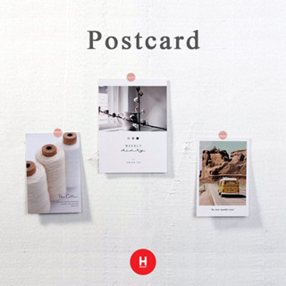 Postcard โปสการ์ด ภาพถ่าย พร้อพประกอบฉากถ่ายรูป