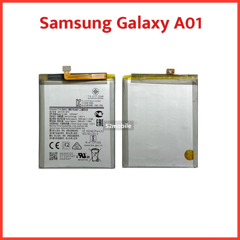 แบตเตอรี่ Samsung Galaxy A01 (model: QL1695) สินค้าคุณภาพดี