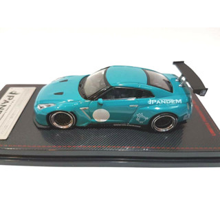 1/64 Ignition Model Nissan GT-R Pandem R35 Turquoise Blue