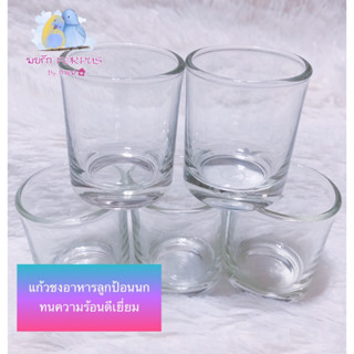 แก้วชงอาหารลูกป้อนนกทนความร้อนดีเยี่ยม