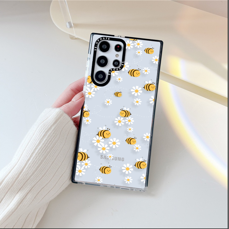 เคส FenixShield – [ FLOWER BEE ] สำหรับ Galaxy S25 / S24 / S23 / S22 / FE / Plus / Ultra ราคา ถูกที่สุด ดีลบีเคเค แกลเลอรีภาพที่ 7