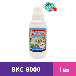 บีเคซี 8000 B.K.C.8000 กำจัดเชื้อวิบริโอ้ แบคทีเรีย ไวรัส สาเหตุของการเกิดโรคในบ่อเลี้ยงสัตว์น้ำ ลดแพลงก์ตอน 1 L.