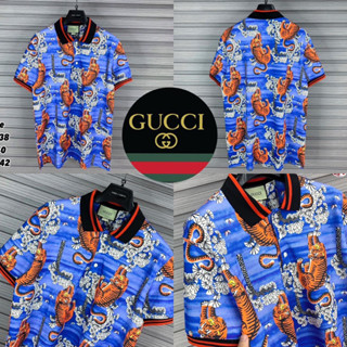 เสื้อโปโล Gucci 🐅 Hiend 1:1 | เสื้อโปโลแบรนด์เนม