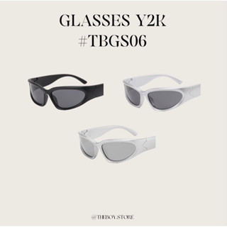 THEBOY-GLASSES Y2K #TBGS06 แว่นตาสไตล์ y2k