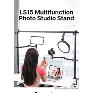 VIJIM LS15 Multifunction tabletop stand ขาตั้ง อเนกประสงค์ แบบหนีบโต๊ะ เสริมอุปกรณ์ต่างๆ