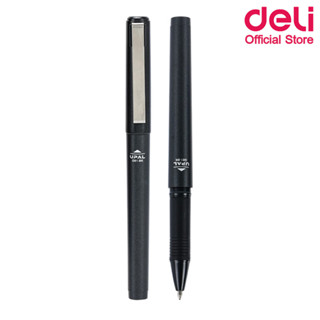 Deli G61 Gel Pen ปากกาเจล หมึกสีดำ 1.0mm (แพ็ค 1 แท่ง) ปากกา อุปกรณ์การเรียน เครื่องเขียน ราคาถูก ปากกาหัวโต ปากการาคาถูก