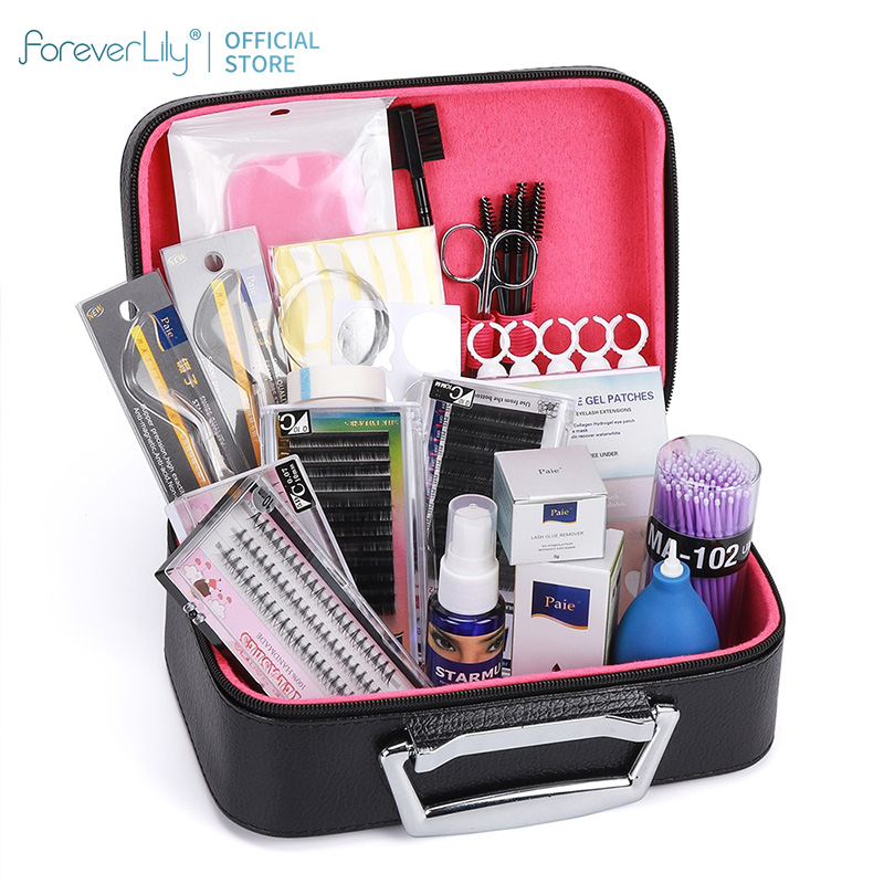 ส่งตลอดกาล 1-3 วัน! ชุดต่อขนตา 22 ชิ้นต่อชุด T ชุดต่อขนตาพิเศษ สําหรับร้านเสริมสวย ไม่มีกาวต่อขนตา ง่าย