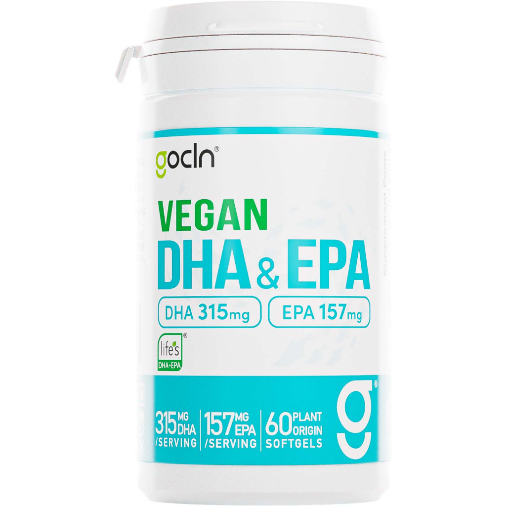 🇯🇵Gocln(กําไลข้อมือ) Go Clean Dha & Epa 60 แคปซูลเจลนิ่ม จากพืช Dha & Epa Vegan Omega3 ผลิตในญี่ปุ่น